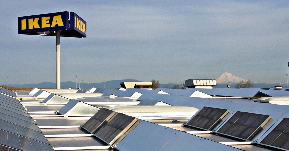 Les Américains pourront bientôt acheter des panneaux solaires domestiques chez IKEA