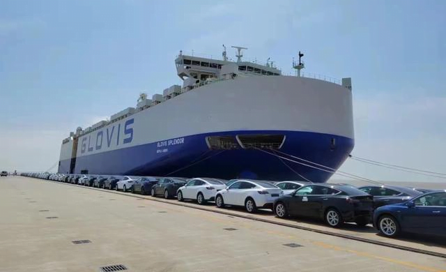 Tesla China exporte son premier lot de voitures électriques depuis la reprise de la production de véhicules
