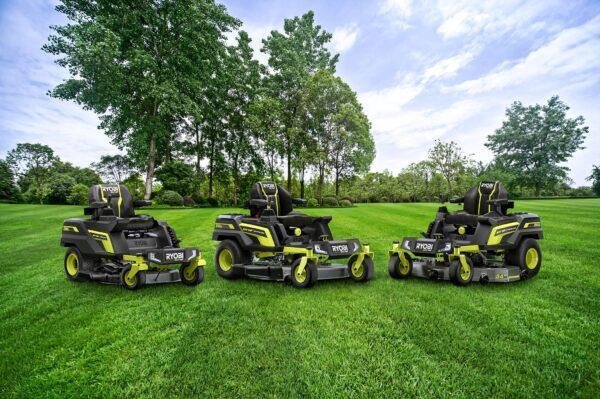 Tracteurs à gazon électriques partie 1 - EGO et Ryobi