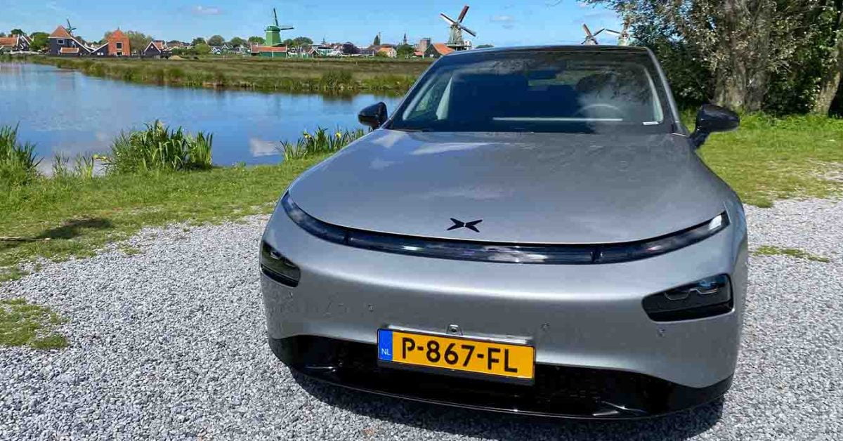 Premier trajet avec les XPeng P7 et P5 à travers les Pays-Bas