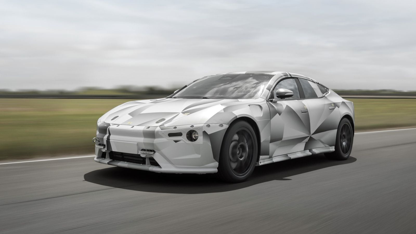 Polestar 5 prototype op Goodwood Festival