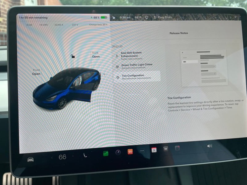 2022.20 Mise à jour des infos sur Tesla : Carillon du feu vert pour la Model 3/Y ; l'autonomie de la batterie à destination est de retour - TeslaNorth.com