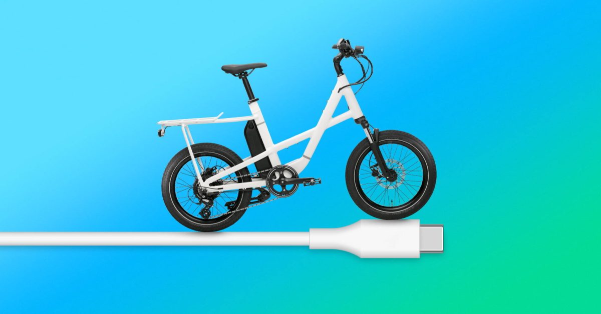 Écoutez bien, les entreprises de vélos électriques. Vous devez doter vos batteries de vélos électriques d'un système de charge USB-C, immédiatement !