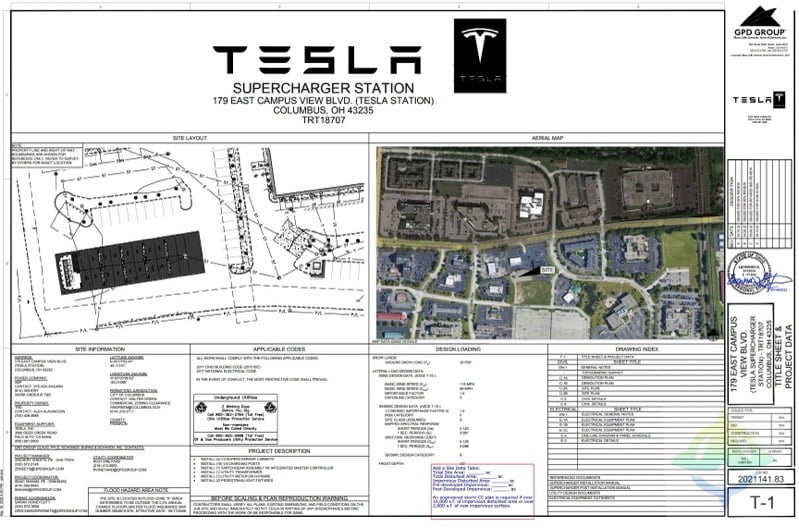 Un nouveau superchargeur Tesla à passage direct arrive à Columbus, Ohio - TeslaNorth.com