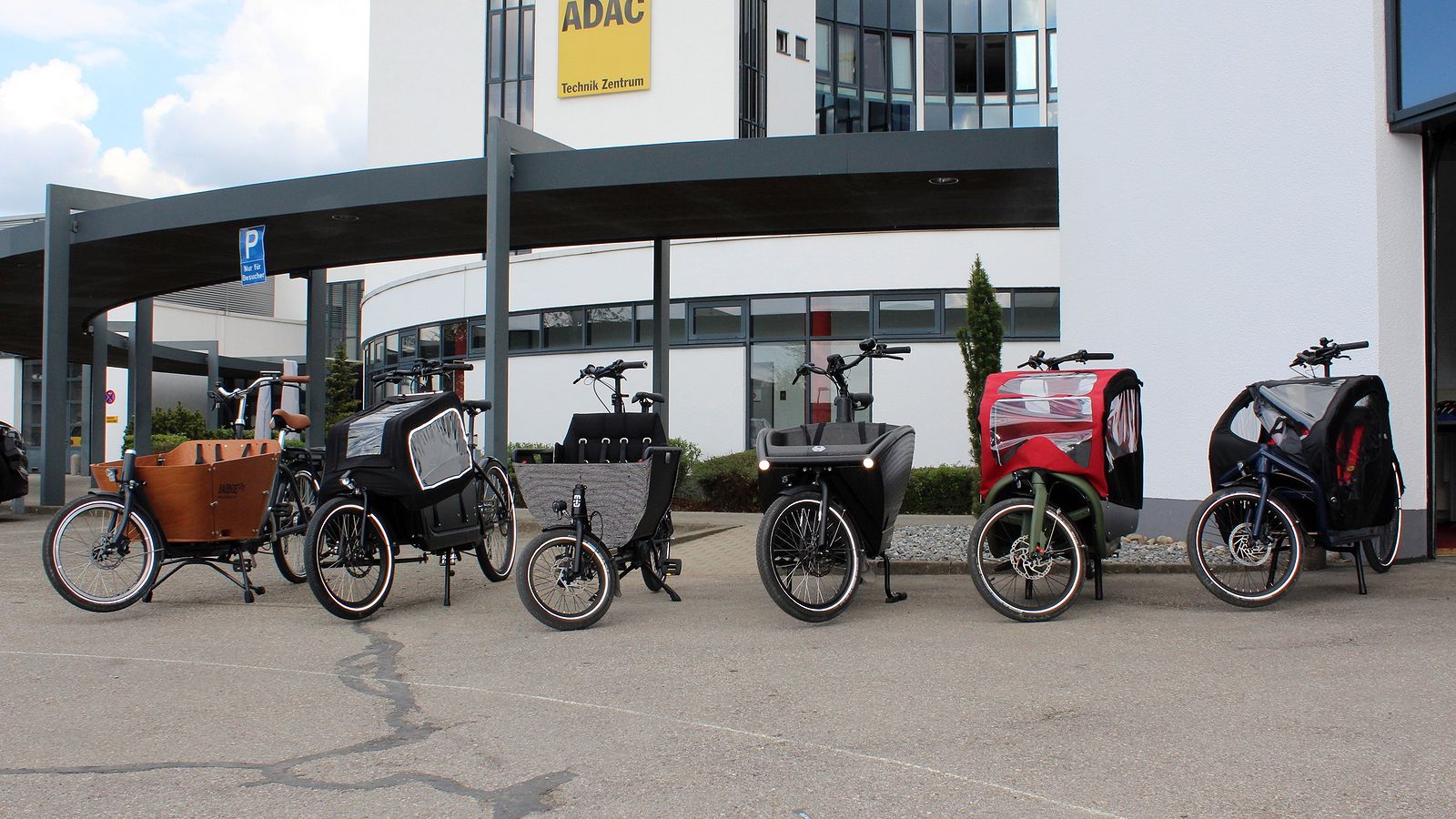 L'ADAC teste des vélos-cargos électriques