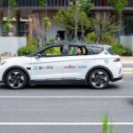 Elektrische Baidu Apollo RT6 Robotaxi is volledig autonoom rijdend