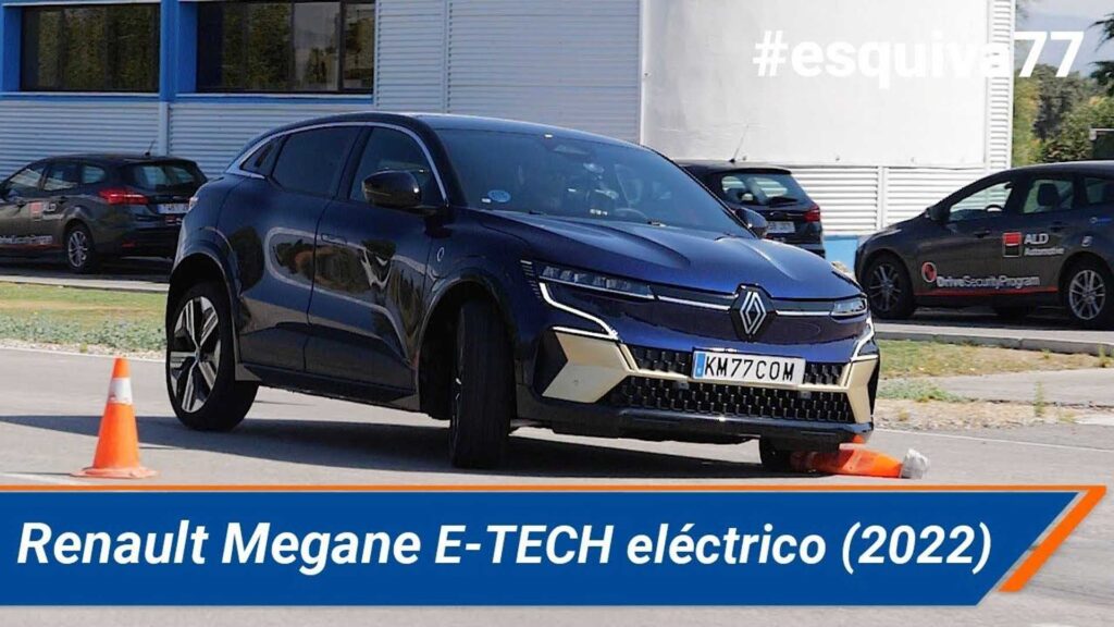 Renault Megane E-Tech Moose Test : 74 km/h (46 mph)