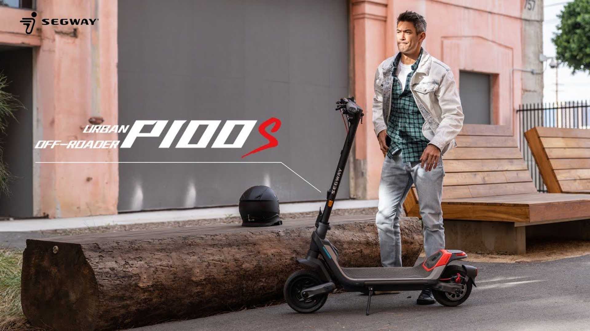 Segway Ninebot présente le scooter électrique à pédales P100S