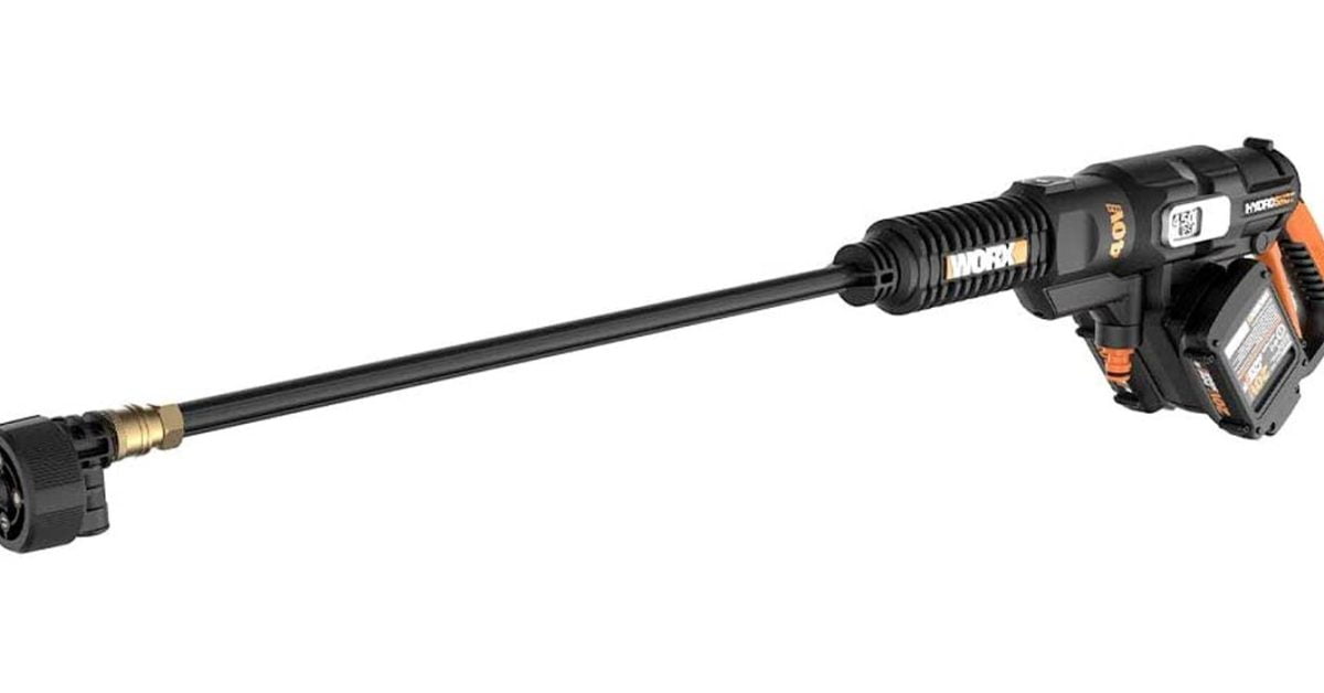WORX Hydroshot est un nettoyeur haute pression portable à batterie pour 138 $ dans New Green Deals