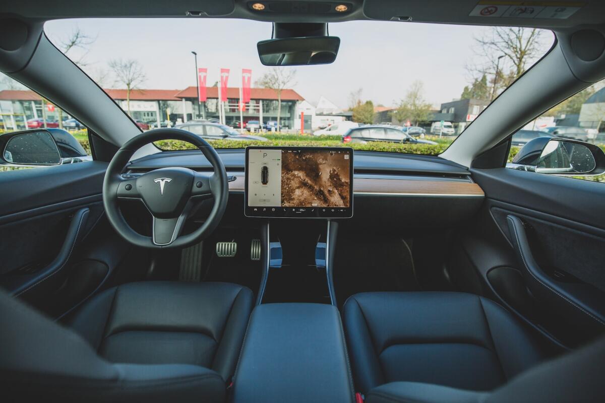 Tesla Model 3 intérieur