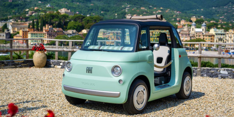 Fiat revives the Topolino name in form of a fully electric tiny car - electrive.com