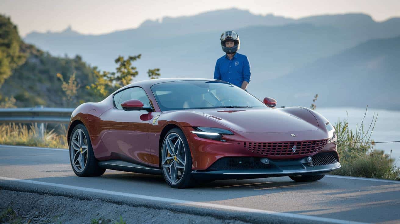 Découvrez la première Ferrari électrique testée avant sa présentation officielle