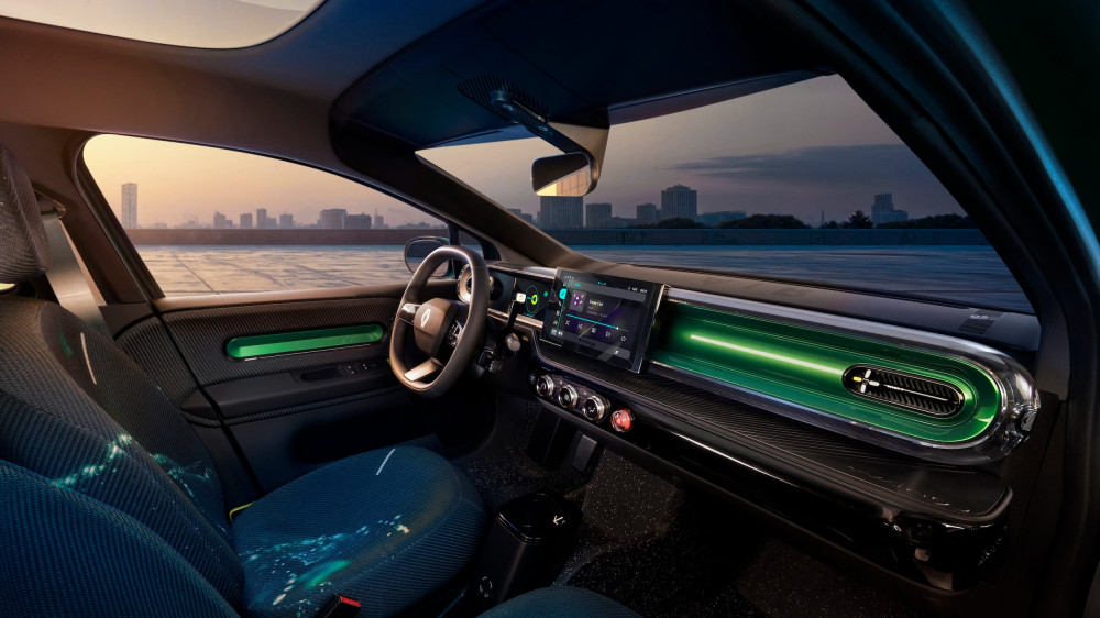 Intérieur Twingo e-tech électrique