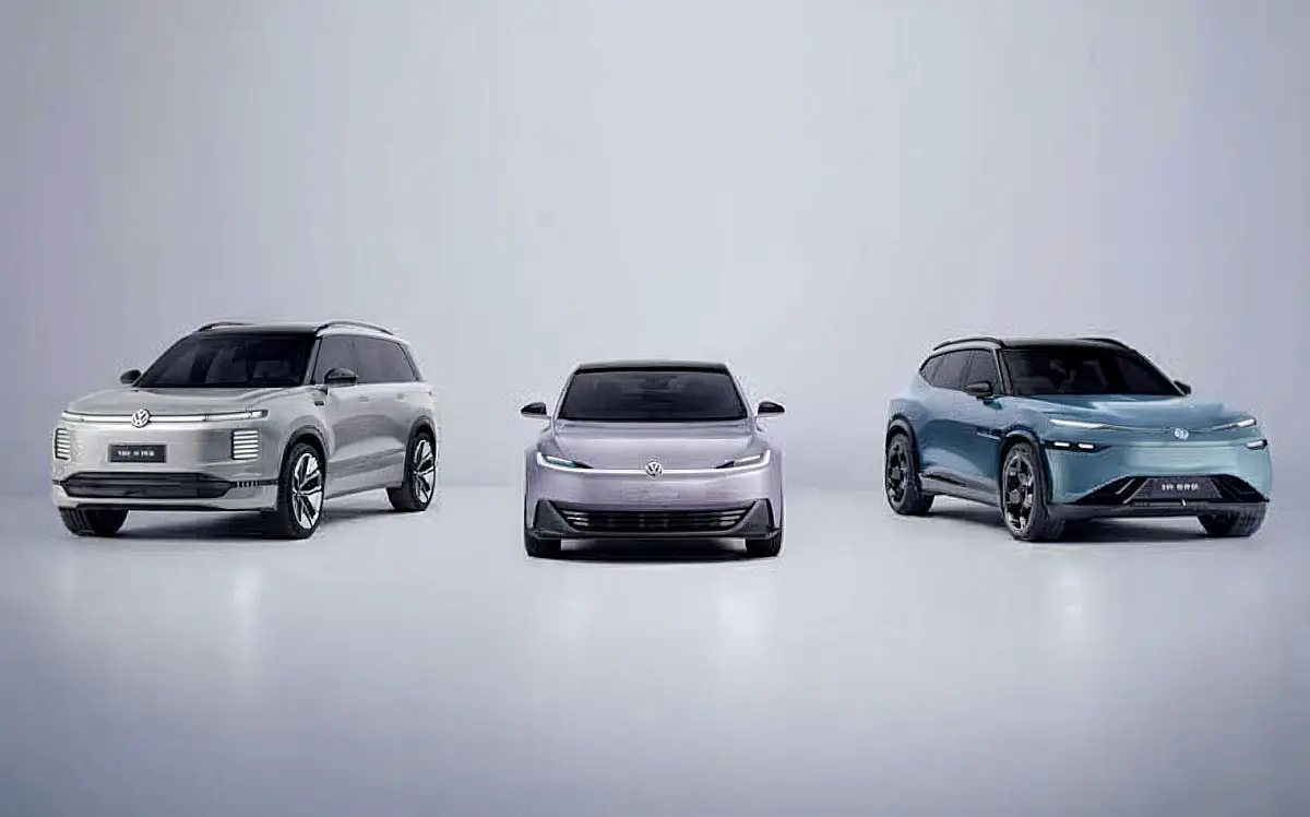 Nouveautés électriques VW Chine