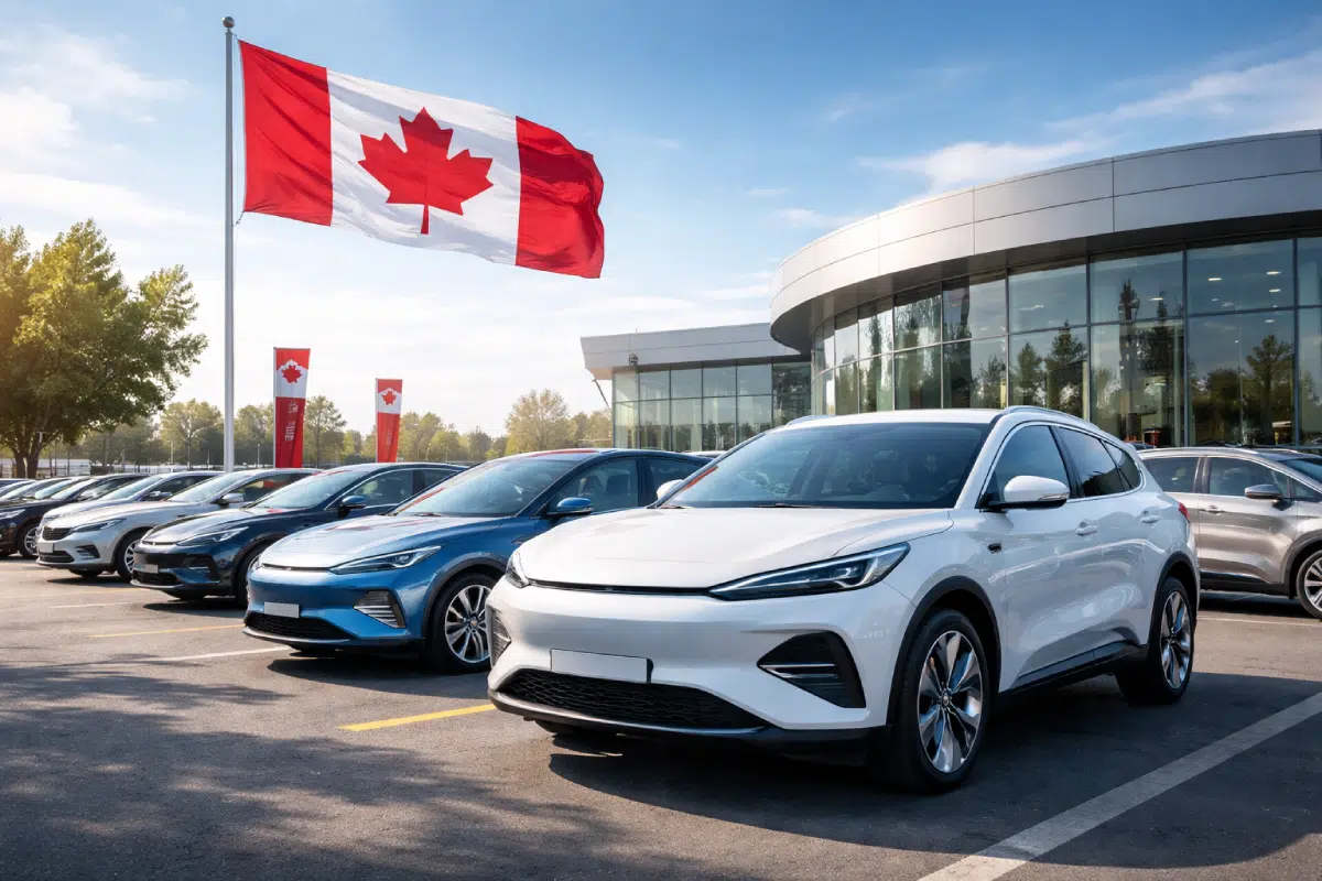 voitures chinoises canada