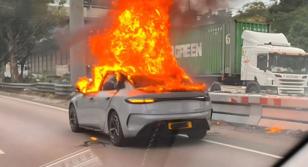 BYD Seal incendie